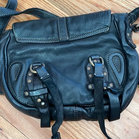 All Saints Spitalfields Leather Bag - Picture 6 of 13